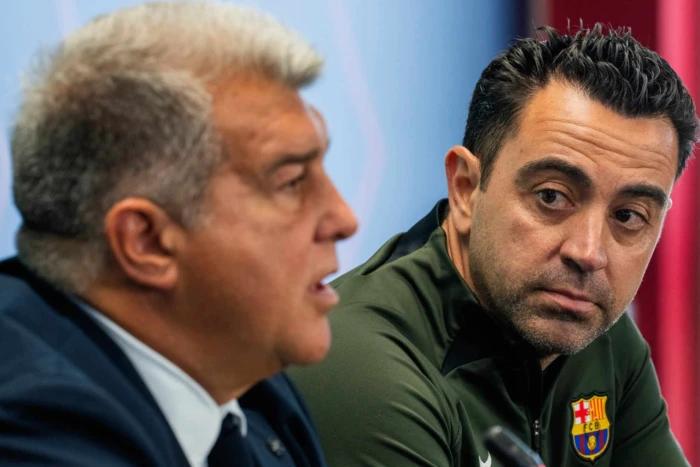 Xavi denies reports that Barcelona's leadership is considering firing him