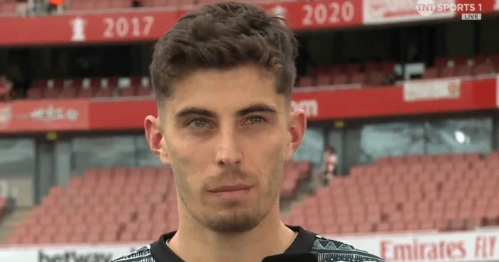 Kai Havertz claims he has 'never seen' a player like his Arsenal teammate