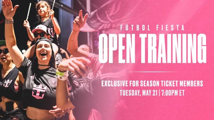 Season Ticket Member Benefit Alert: Inter Miami to Host Exciting Fútbol Fiesta for STMs on Tuesday, May 21 at Chase Stadium