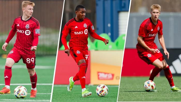 Toronto FC sign three Toronto FC II players to short-term agreements ahead of Nashville SC match