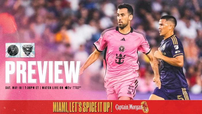 MATCH PREVIEW: Inter Miami CF Set to Face D.C. United at Home this Saturday