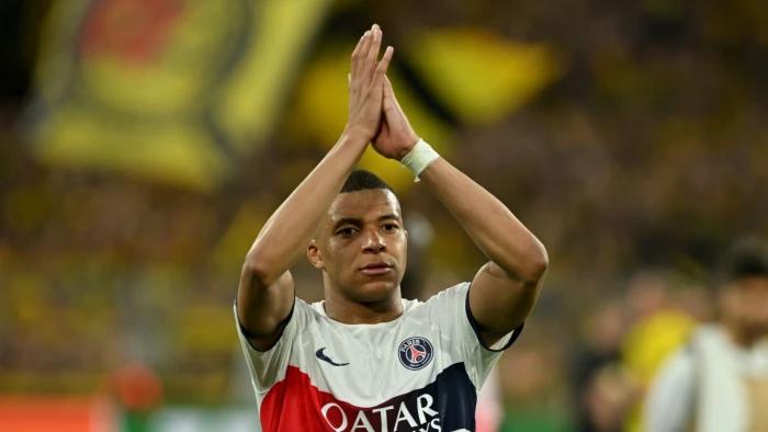 Kylian Mbappe confirms he will leave Paris St Germain at end of season