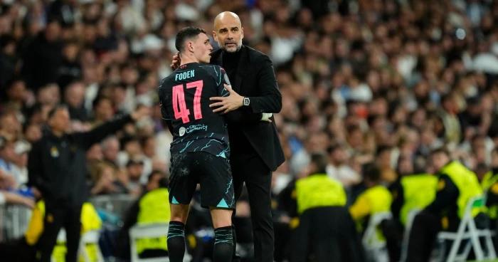 Man City hint at Foden and De Bruyne fitness issues after Real Madrid scares