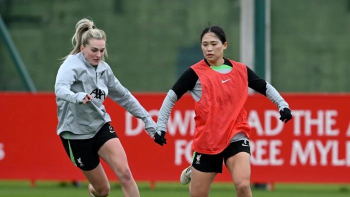 Training photos: LFC Women prepare for WSL meeting with Chelsea