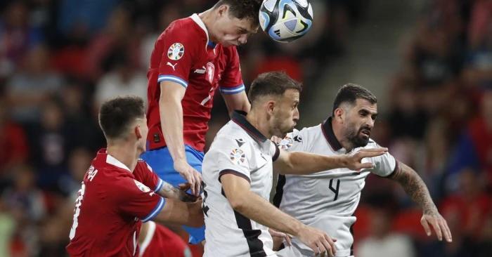 Albania draw 1-1 against group leaders Czech Republic in Euro qualifier