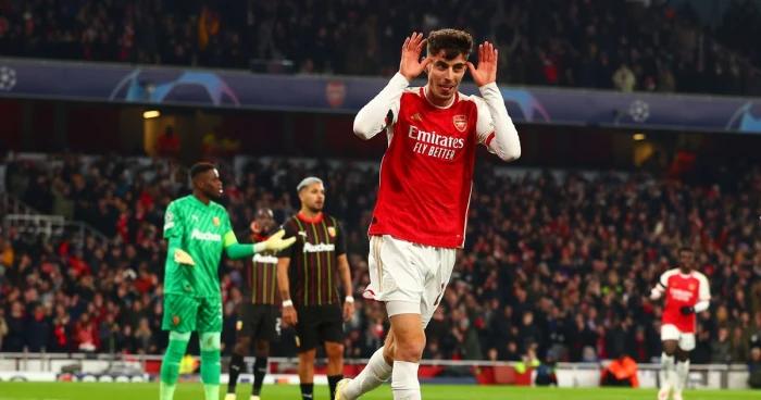 Kai Havertz snubs Romelu Lukaku and Olivier Giroud amid Arsenal admission