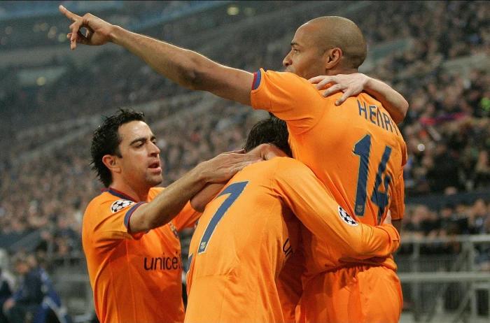 Xavi Hernandez and Thierry Henry shared close mutual respect while at Barcelona
