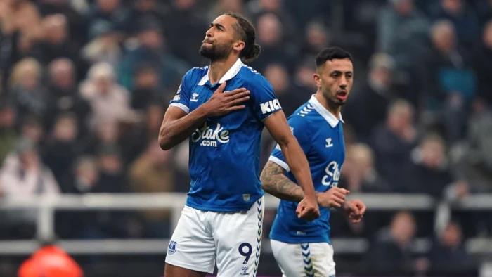 Dominic Calvert-Lewin on target as Everton end winless run with narrow victory over Burnley