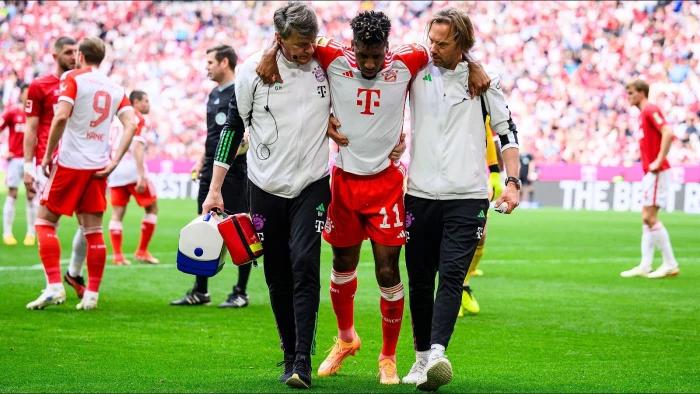 Injury woes haunt Bayern Munich's Kingsley Coman again as Euro 2024 dreams dim