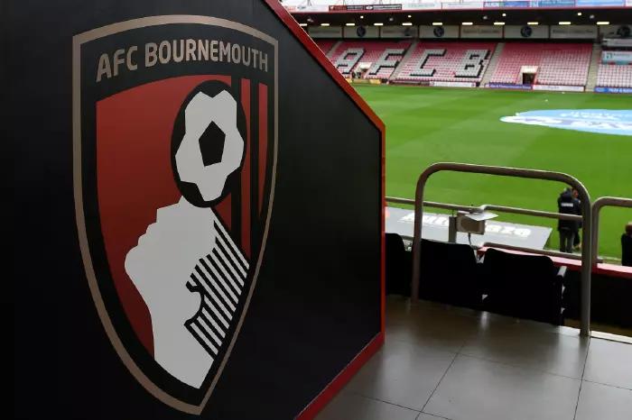The Vitality Stadium with the AFC Bournemouth badge proudly displayed