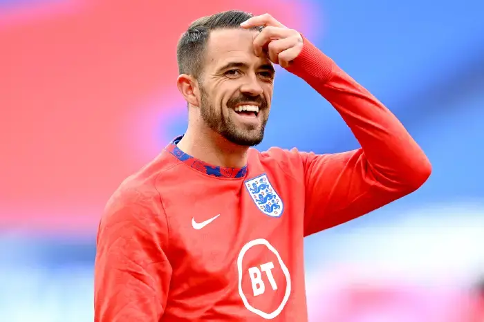 Danny Ings before a match for his nation, England, October 2020