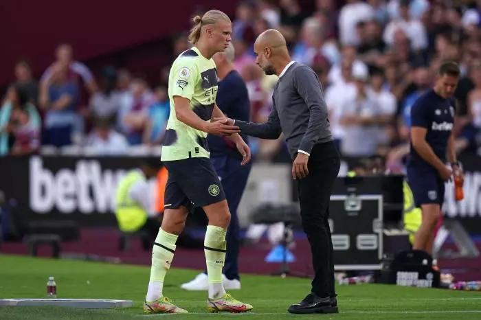 Pep Guardiola says 'Erling, please no more goals' in reply to Zlatan Ibrahimovic jibe