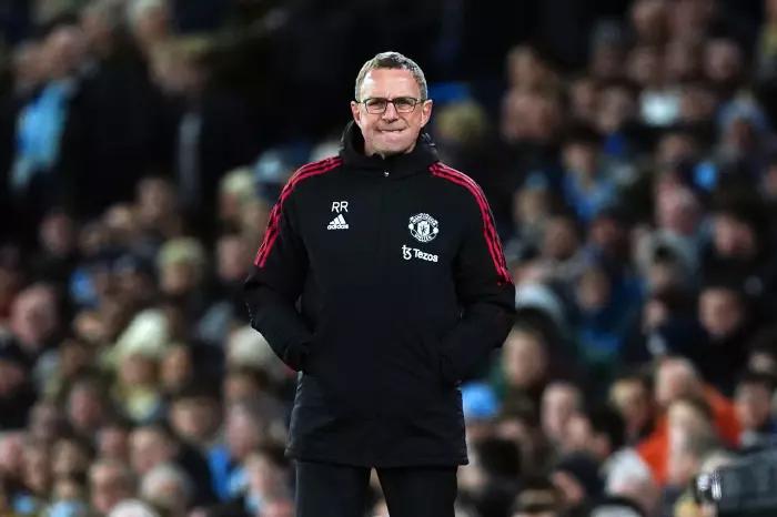 Manchester United news: Ralf Rangnick 'frustrated' by Ronaldo and Cavani absences during City defeat