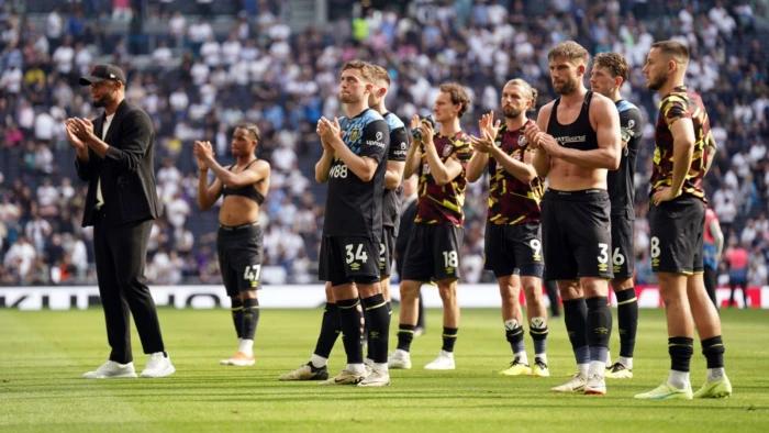 Micky van de Ven scores winner as Tottenham seal comeback win and relegate Burnley