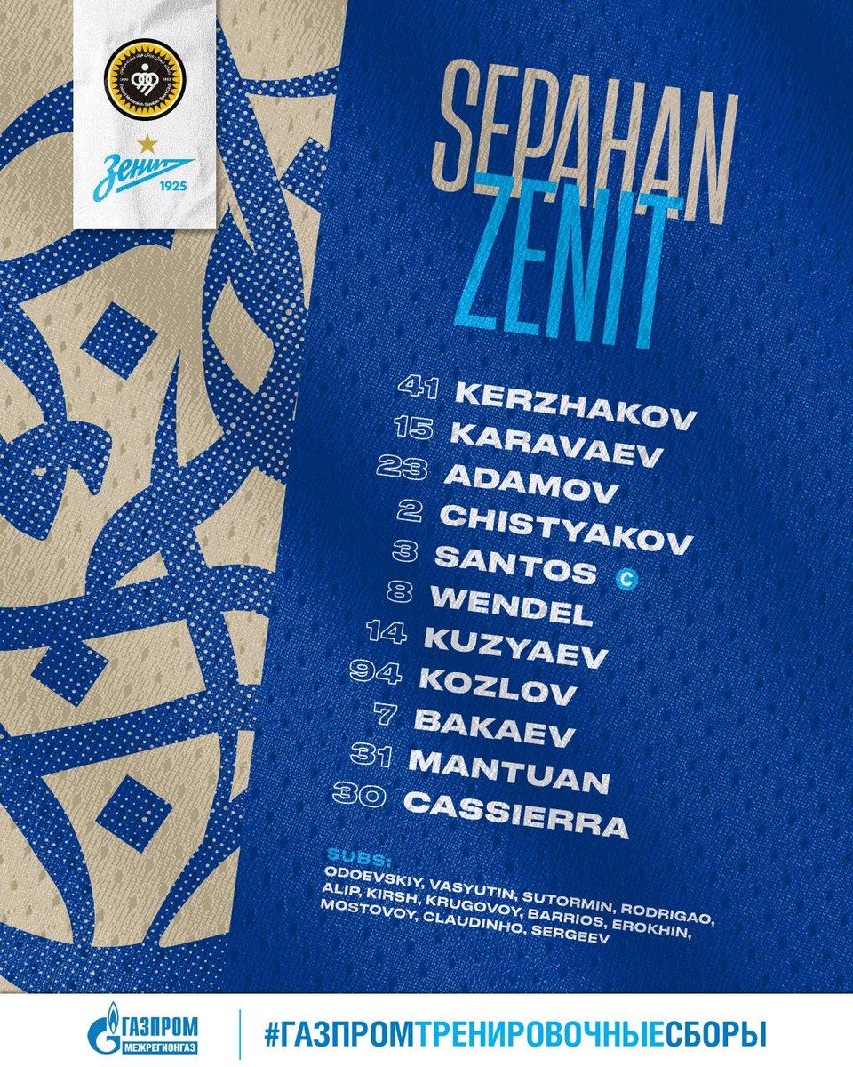 Sepahan to Play Zenit in Saint Petersburg, Official Says - Sports news -  Tasnim News Agency