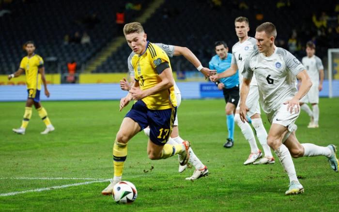 Estonia loses final Euro 2024 qualifying game 2:0 away to Sweden