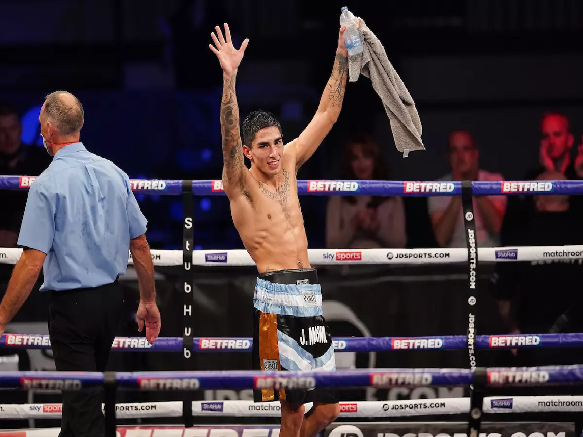 Jeremais Ponce knocked Lewis Ritson out inside 10 rounds[Mark Robinson/Dave Thompson/Matchroom Boxing]