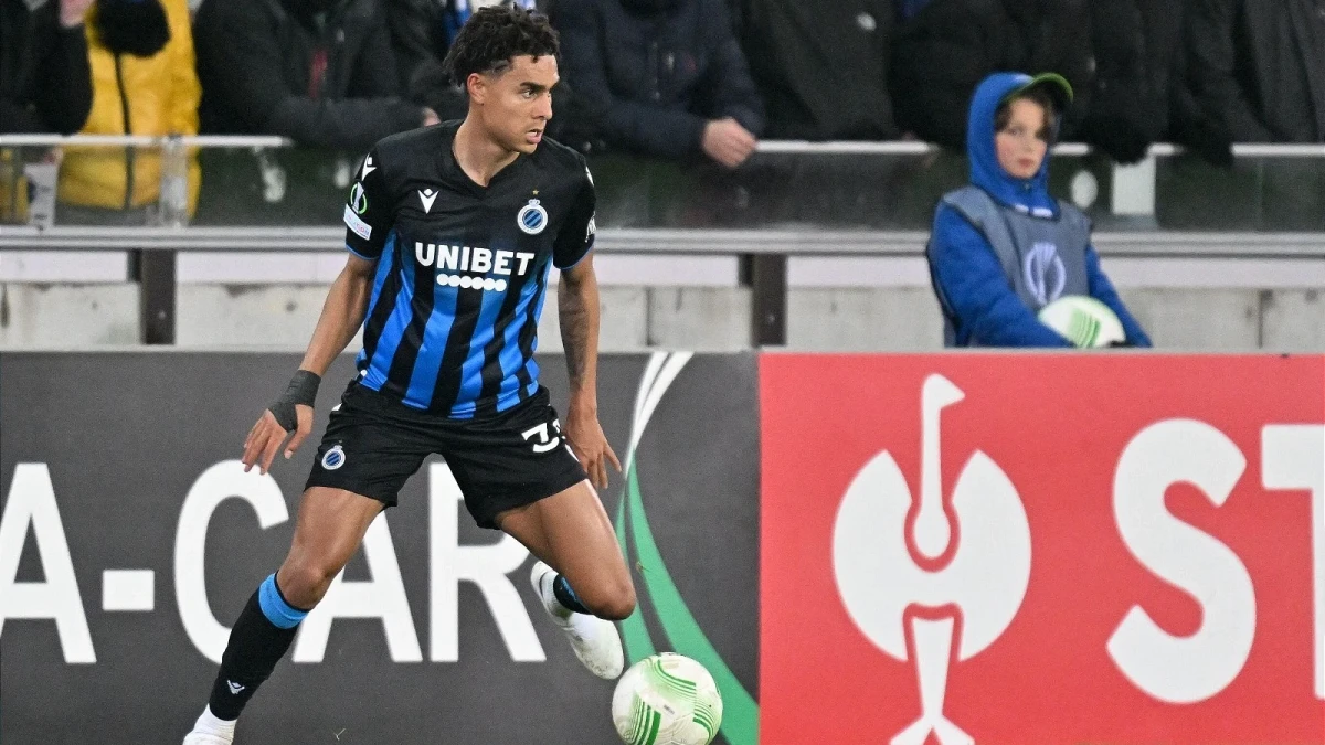 Antonio Nusa of Club Brugge
