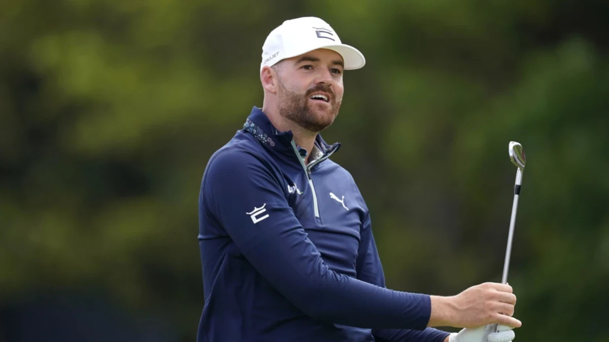 Haydn Barron at The Open