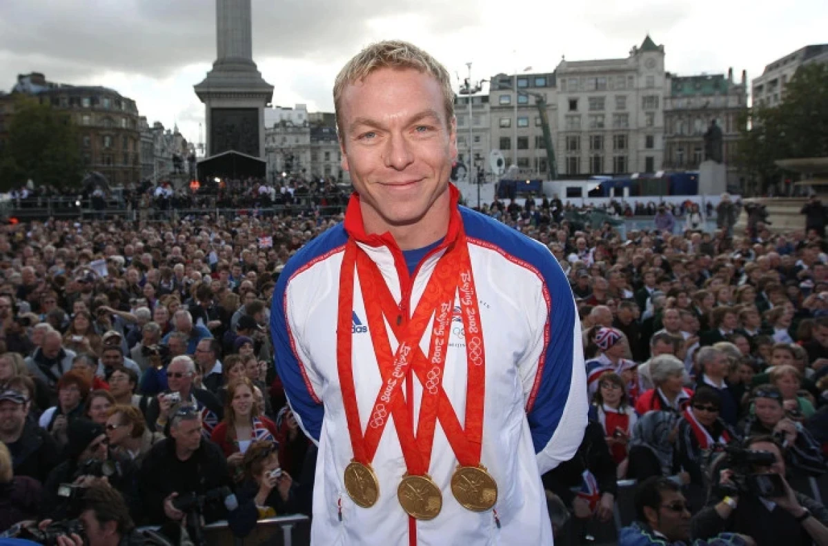 Six-time Olympic gold medalist Sir Chris Hoy