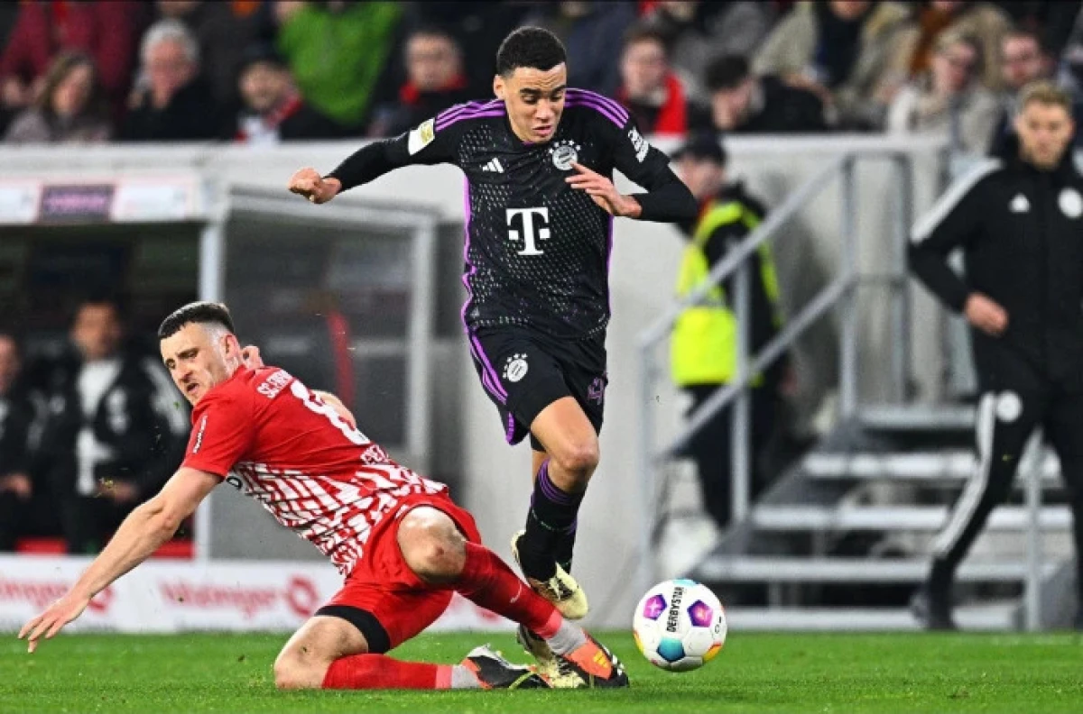 Jamal Musiala of Bayern Munich