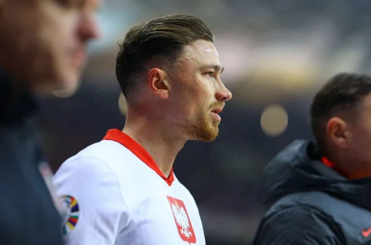 Matty Cash in action for Poland