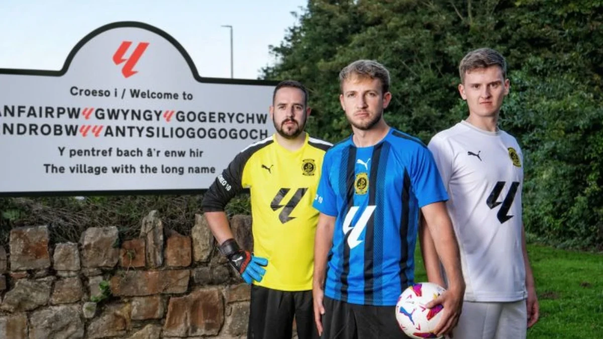 LALIGA is the official front-of-shirt partner of CPD Llanfairpwll FC