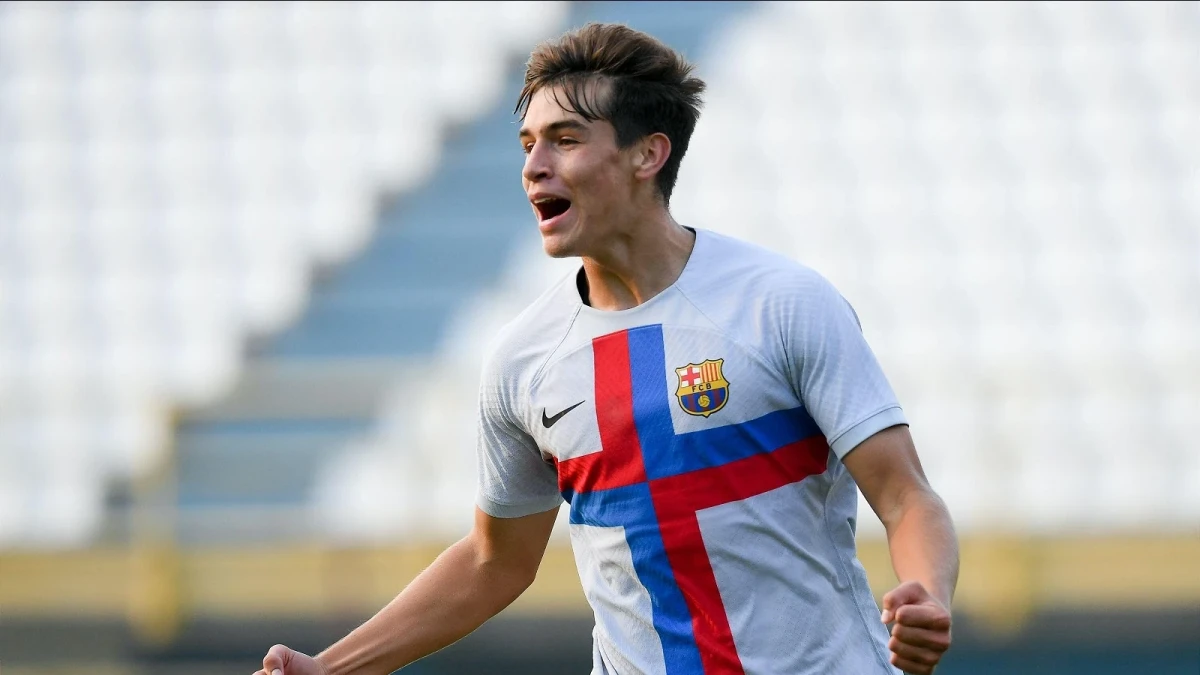 Marc Guiu Paz of FC Barcelona