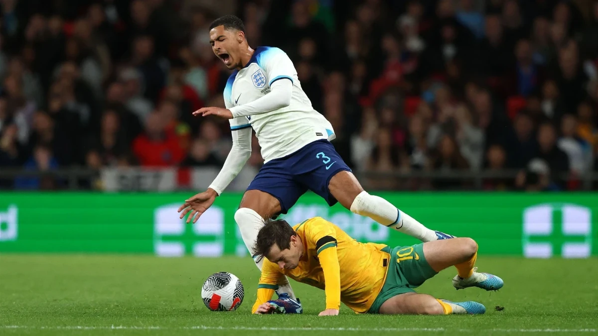 Levi Colwill of England