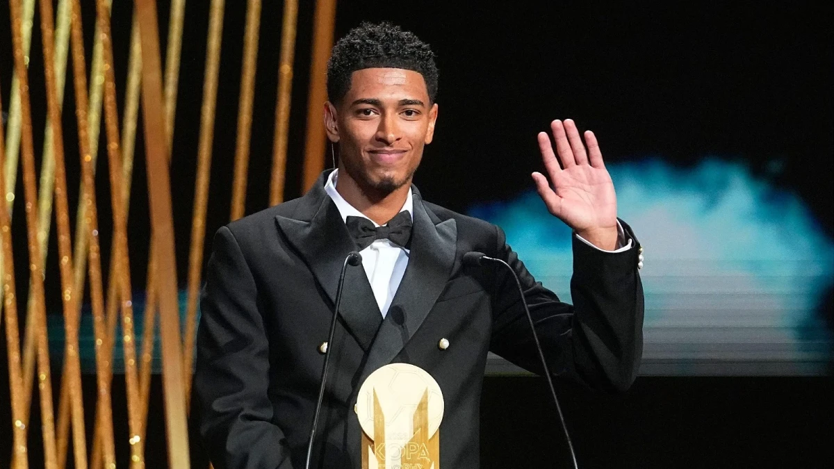 Jude Bellingham wins Kopa trophy