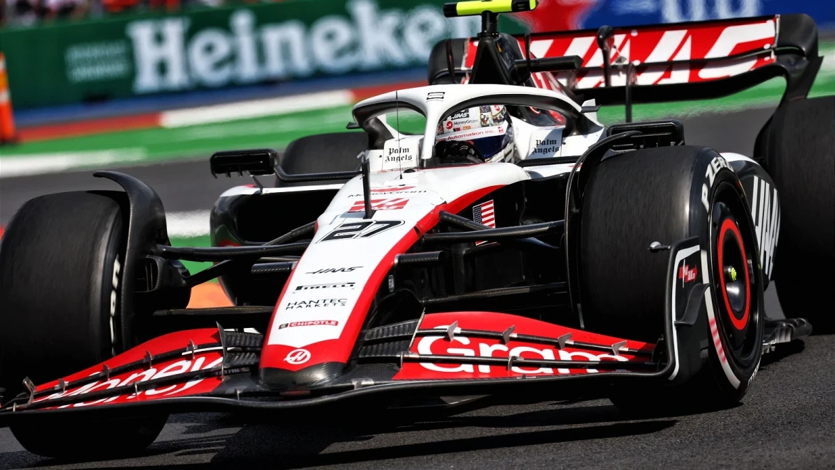 Nico Hulkenberg of Haas