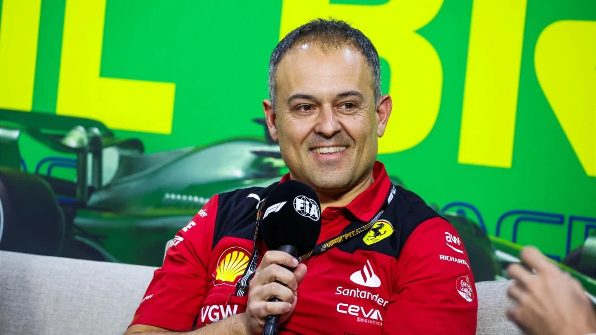 Diego Ioverno of Ferrari