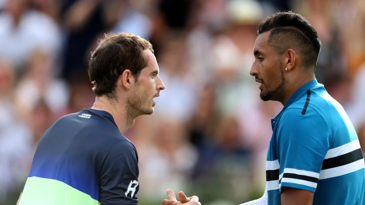 Andy Murray and Nick Kyrgios