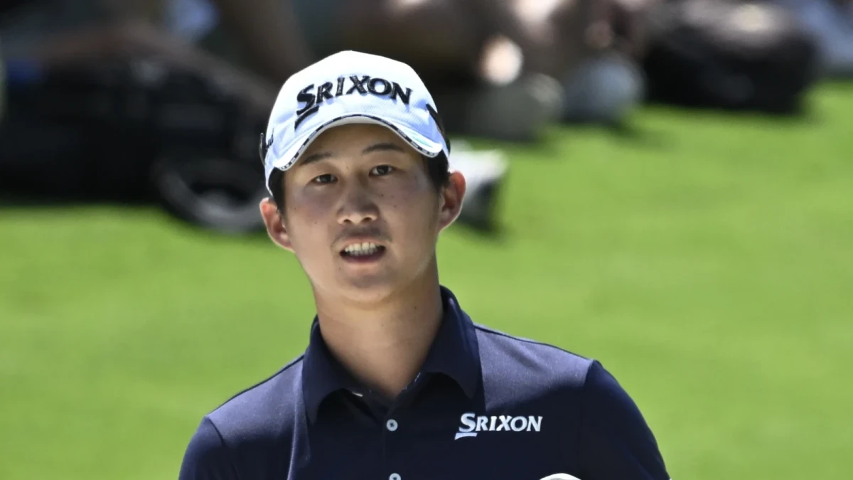 Rikuya Hoshino at the 2023 Australian Open