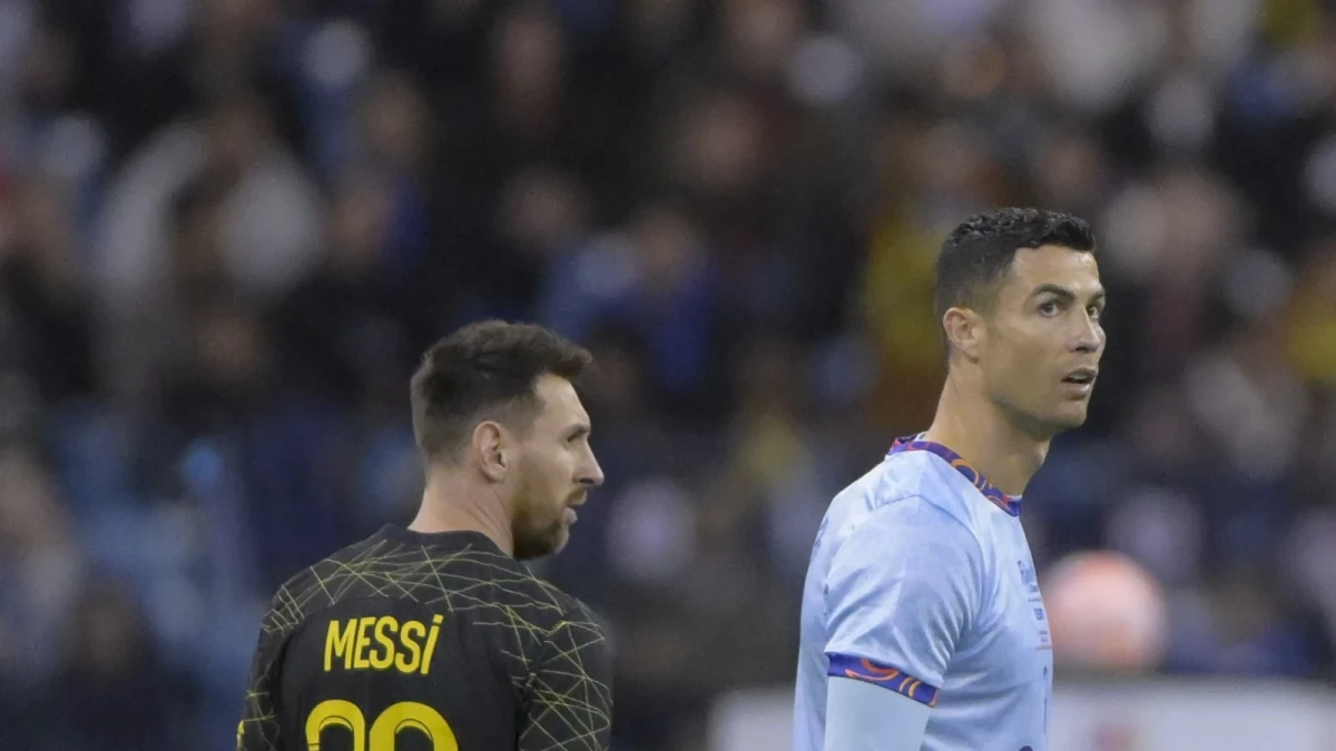 Lionel Messi and Cristiano Ronaldo
