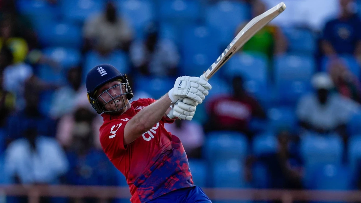 England Phil Salt in T20 action