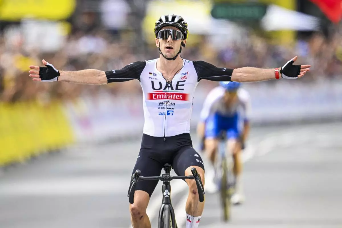 Yates Adam (GBR) of UAE Team Emirates 
