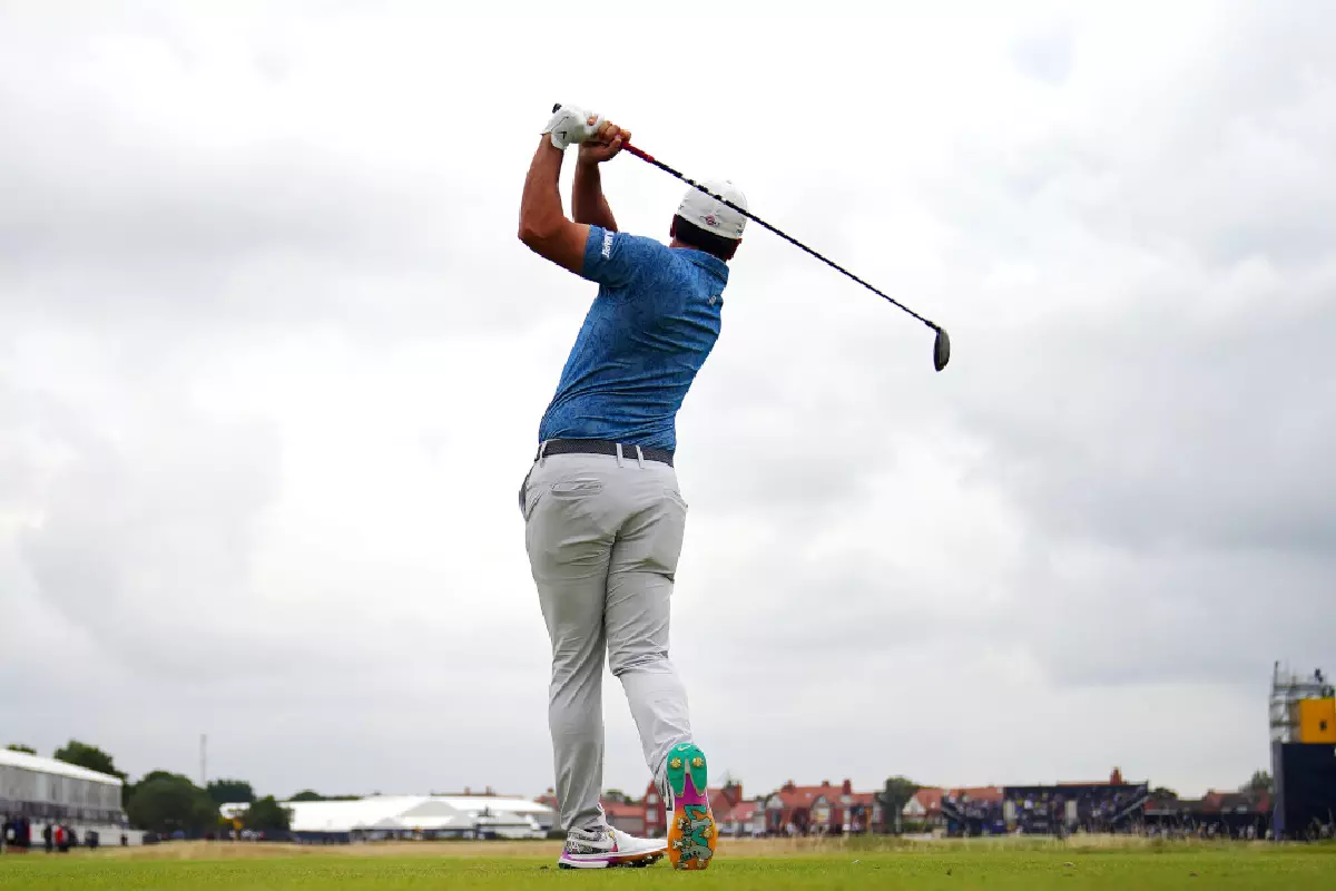 Adrian Otaegui at the Open - Jul 2023