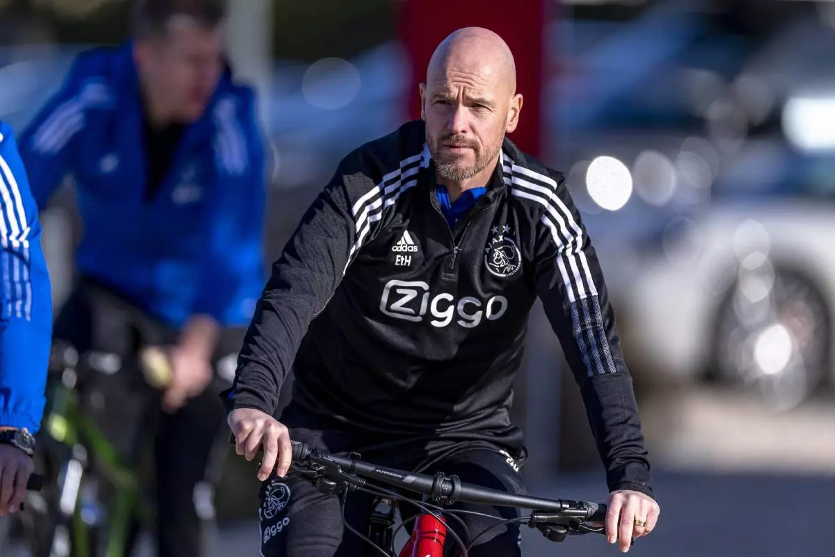 Ajax trainer Erik ten Hag 