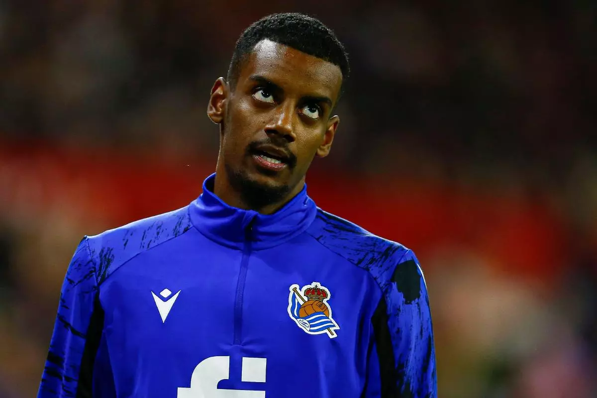 Alexander Isak of Real Sociedad