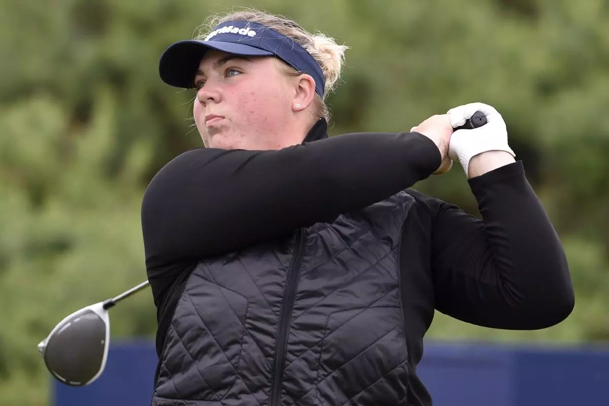 Alice Hewson is competing in the Joburg Ladies Open.