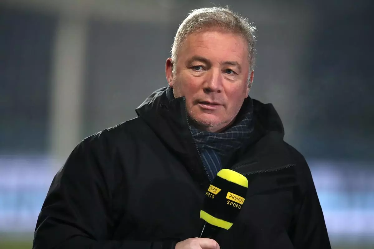 Premier Sports pundit Ally McCoist 