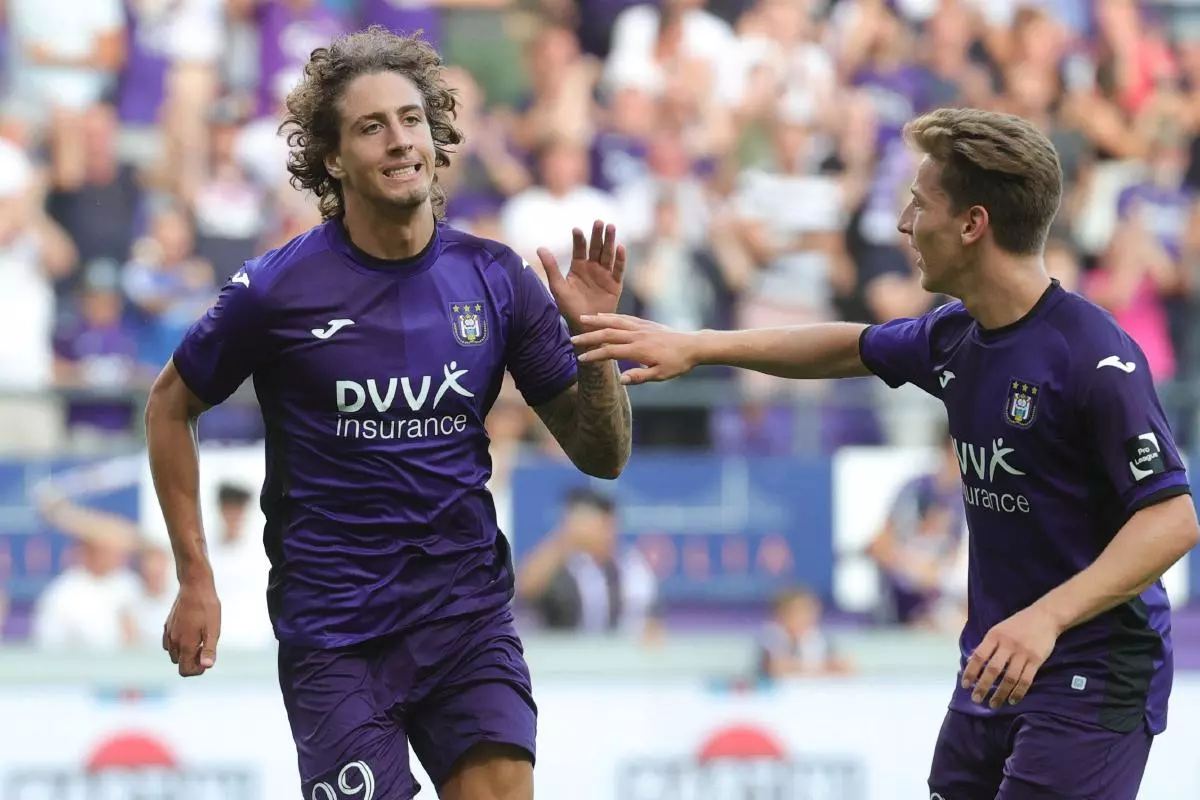 Anderlecht's Fabio Silva