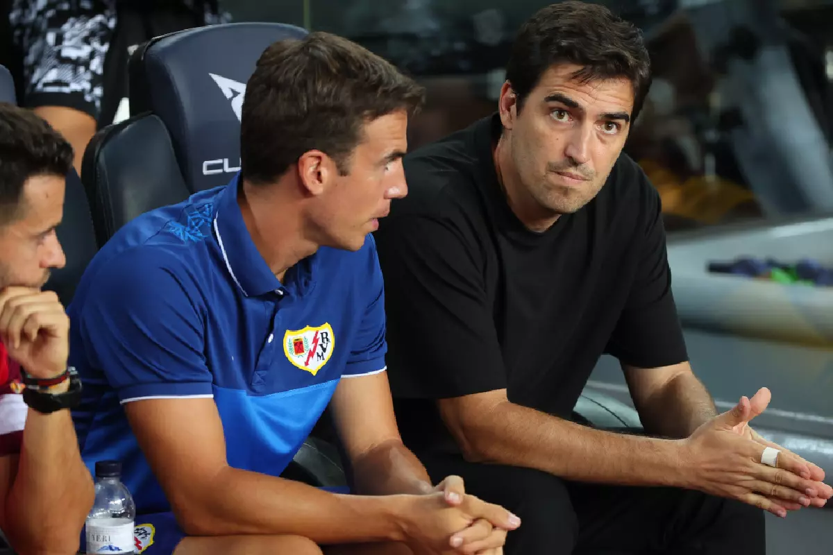 Andoni Iraola watches on August 22