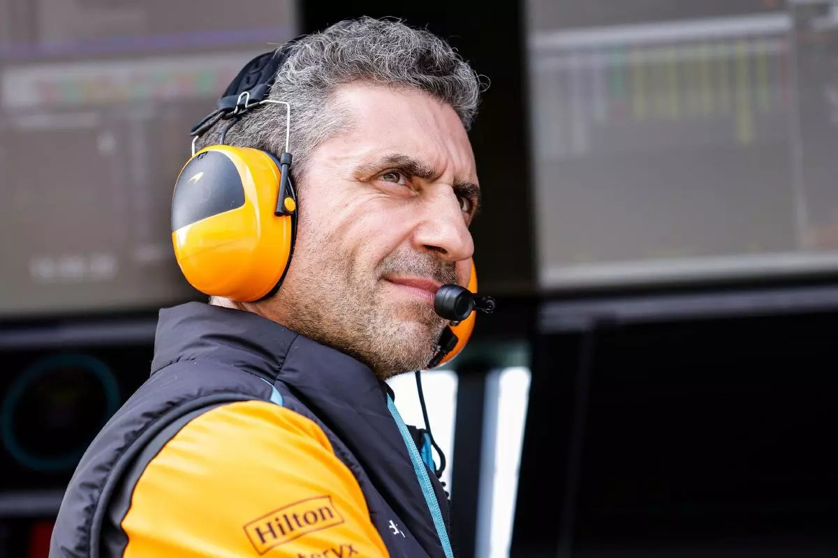 Andrea Stella of McLaren 8 Jul 2023