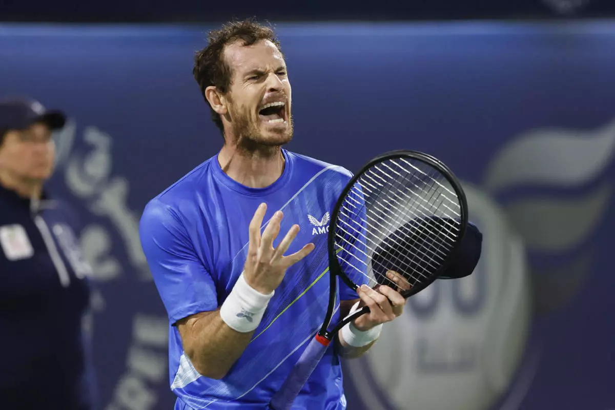 Andy Murray loses in the second round of the BNP Paribas Open
