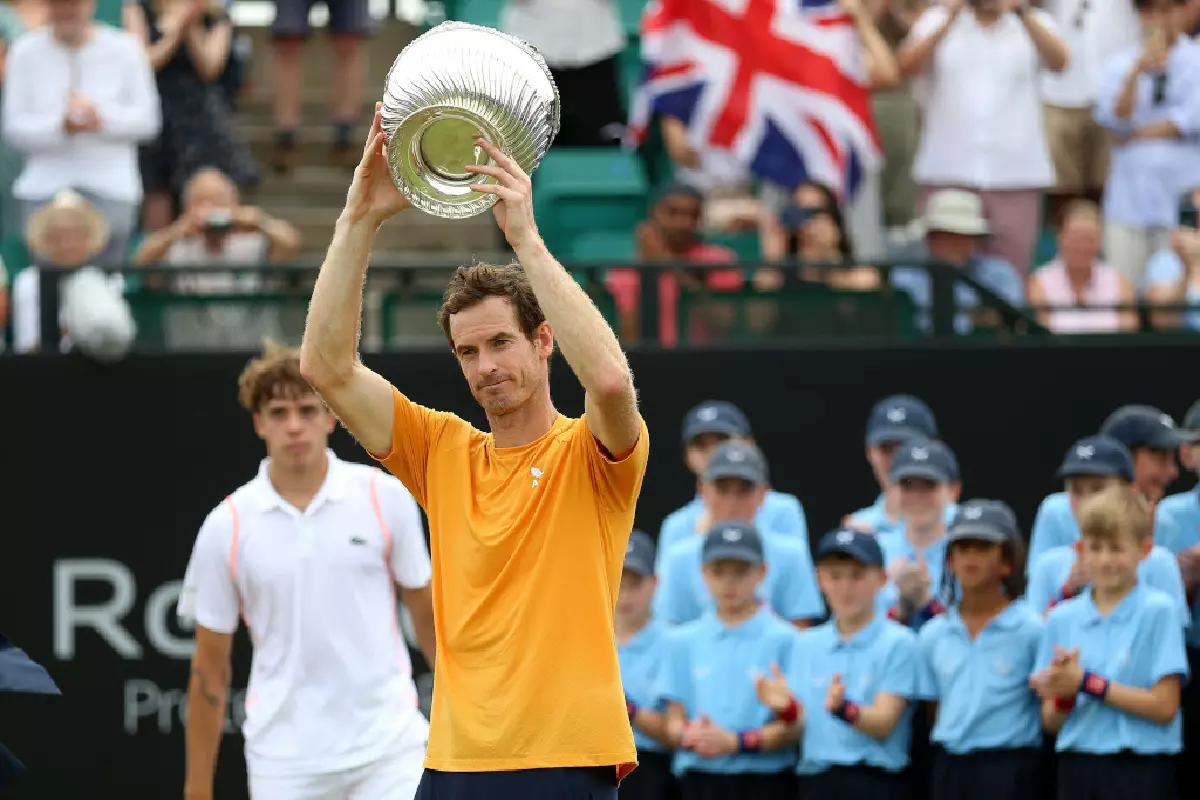 Andy Murray wins 2023 Rothesay Open