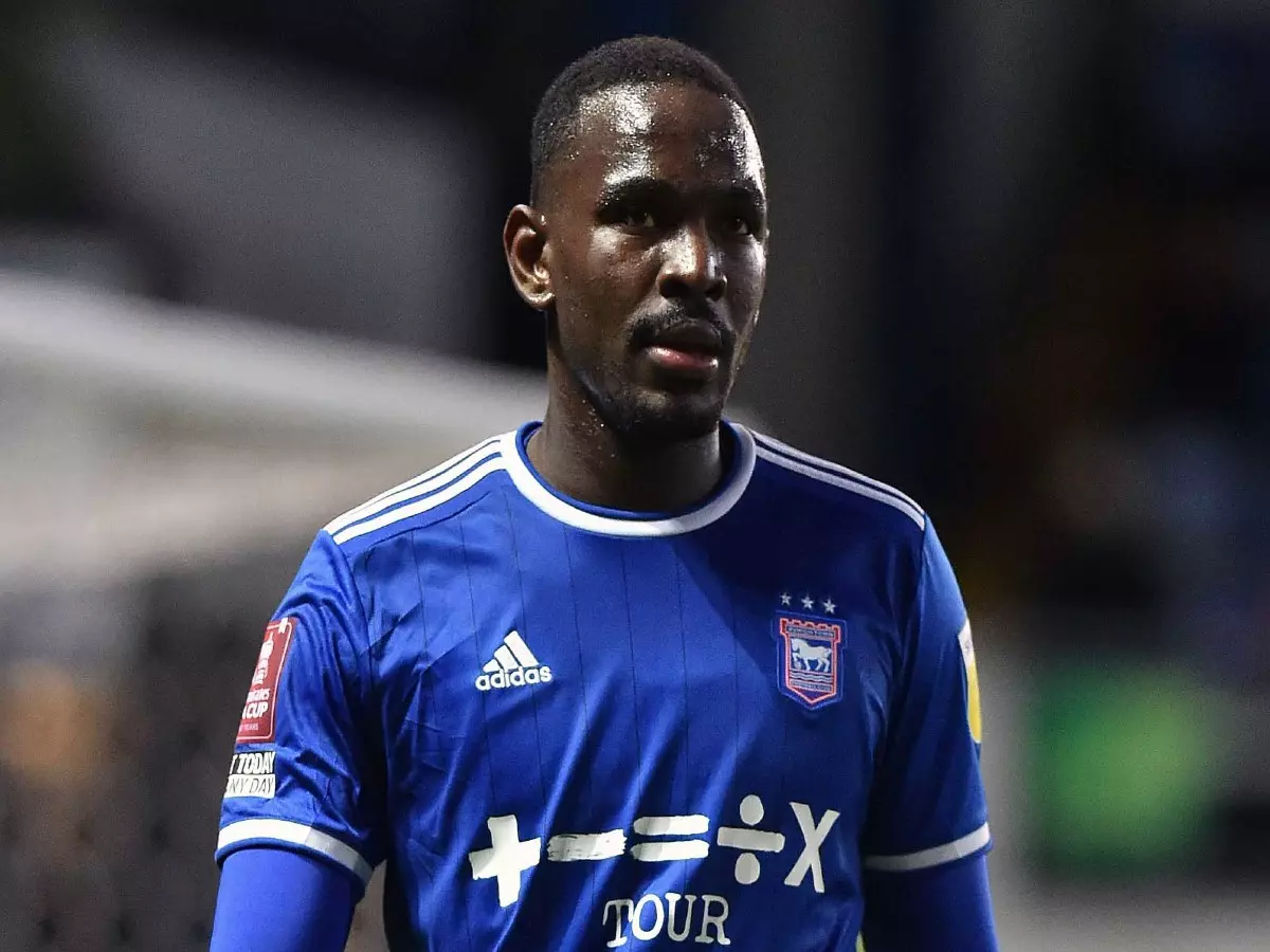Aristote Nsiala of Ipswich Town