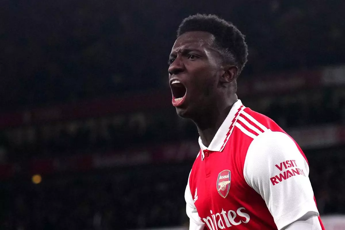 Arsenal's Eddie Nketiah