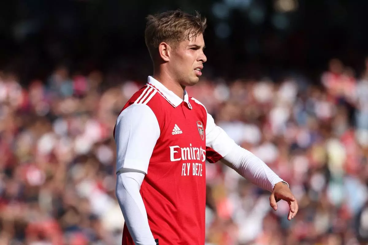 Emile Smith Rowe of Arsenal